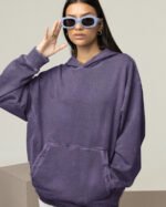 Bluza oversize z kapturem <br>You Are Enough <br>Haft, Efekt sprania